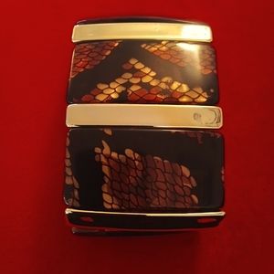 Gold and Brown Bracelet